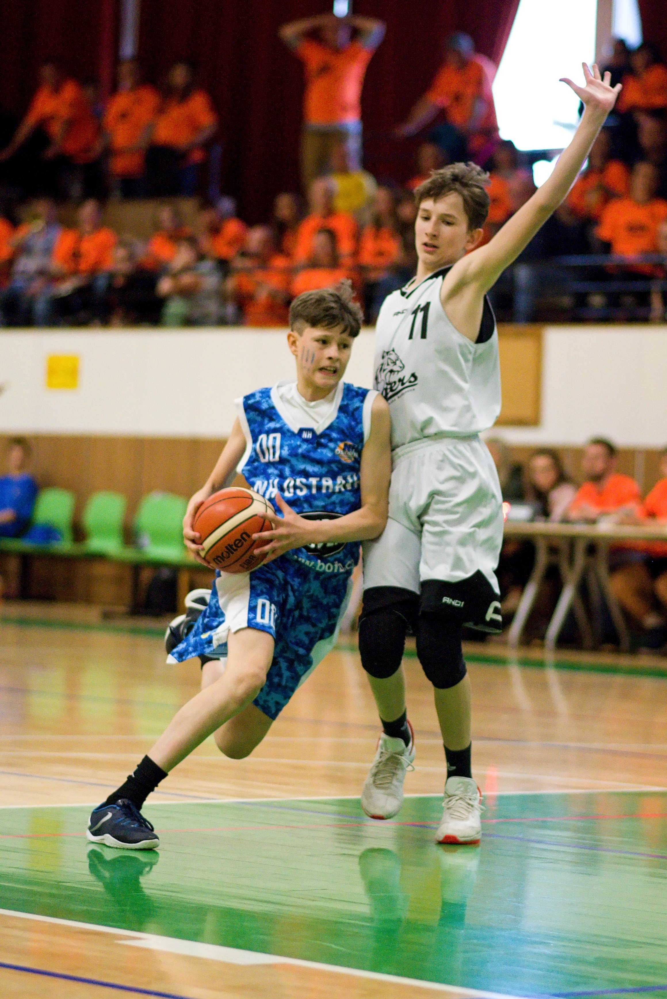 NH OSTRAVA X TIGERS ČESKÉ BUDĚJOVICE 50 : 69 semifinále